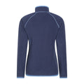 Navy - Back - Mountain Warehouse Womens-Ladies Montana Fleece Jacket