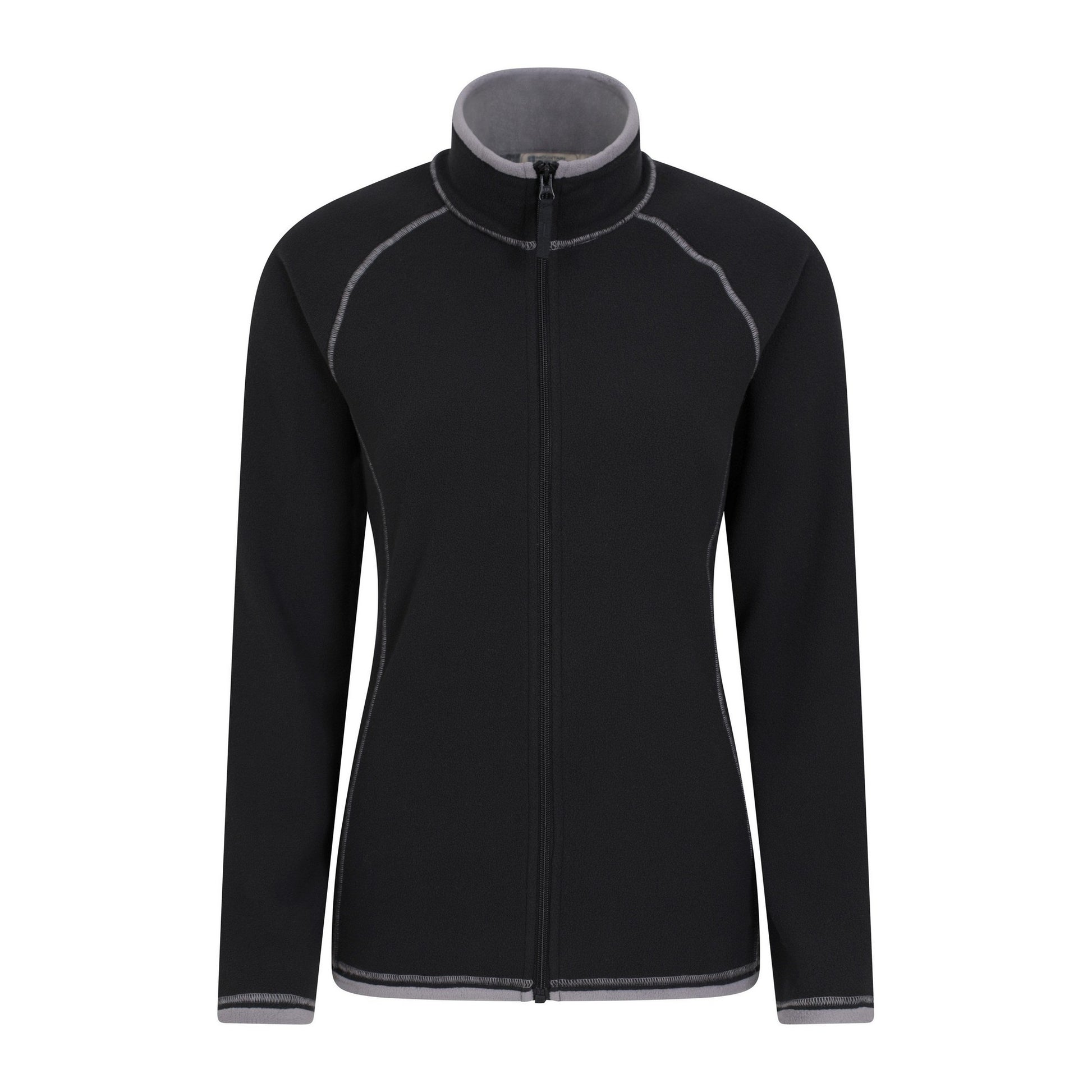 Black - Front - Mountain Warehouse Womens-Ladies Montana Fleece Jacket