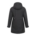 Black - Back - Mountain Warehouse Womens-Ladies Rain On Waterproof Padded Jacket