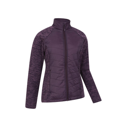 Dusky Purple - Lifestyle - Mountain Warehouse Womens-Ladies Marble Padded Jacket