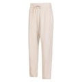 Beige - Side - Mountain Warehouse Womens-Ladies Breeze Linen Blend Trousers