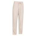 Beige - Lifestyle - Mountain Warehouse Womens-Ladies Breeze Linen Blend Trousers