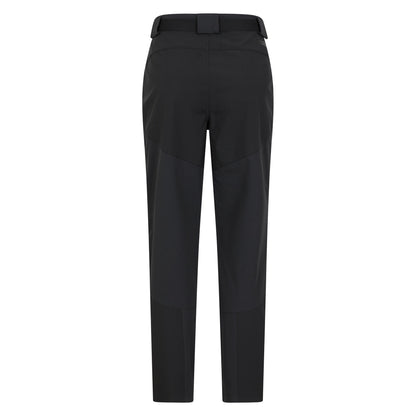 Black - Back - Mountain Warehouse Mens Forest Water Resistant Short Trousers