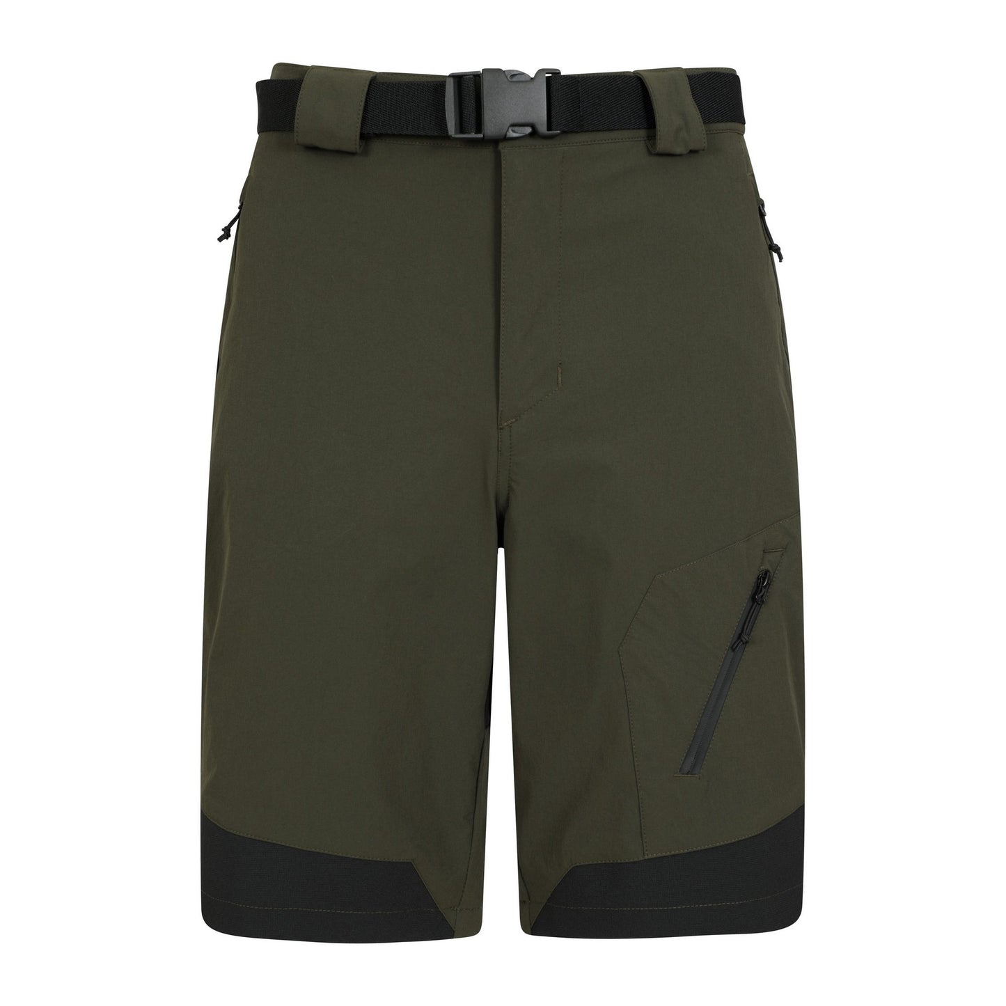 Green - Front - Mountain Warehouse Mens Forest Shorts
