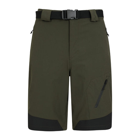 Green - Front - Mountain Warehouse Mens Forest Shorts