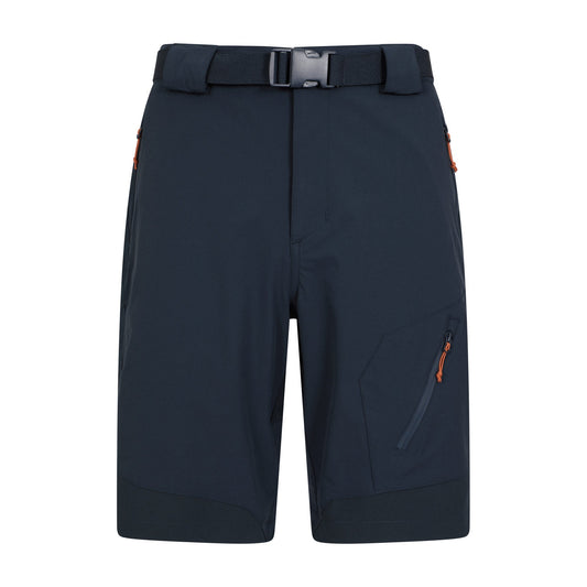 Dark Blue - Front - Mountain Warehouse Mens Forest Shorts