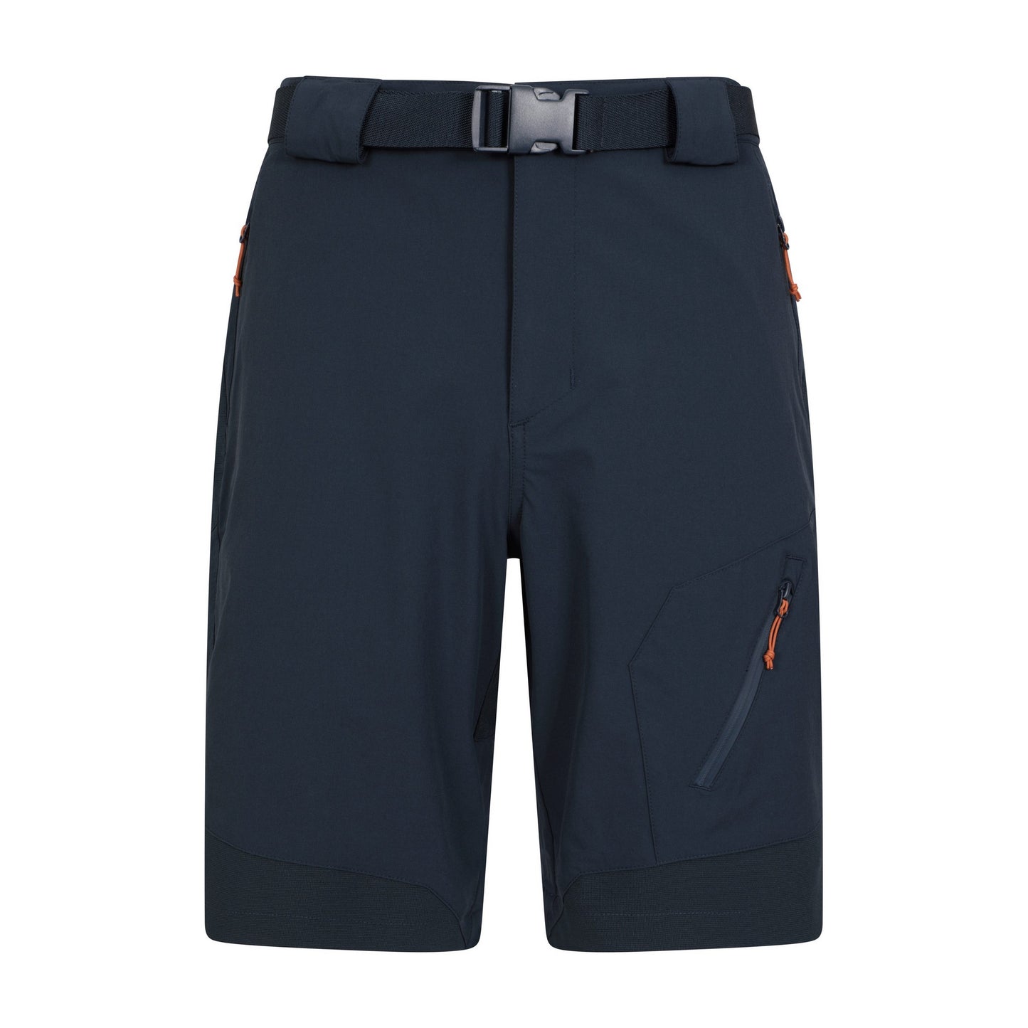 Dark Blue - Front - Mountain Warehouse Mens Forest Shorts