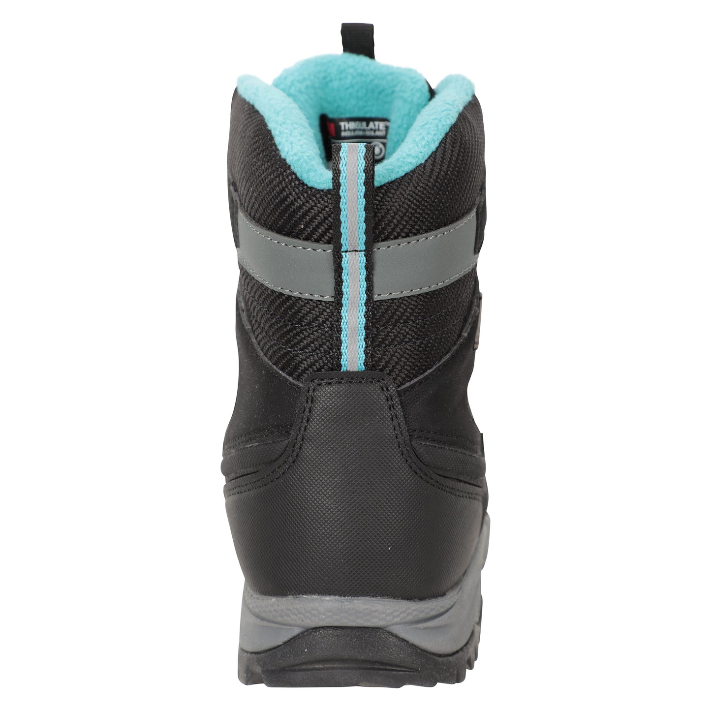 Black - Back - Mountain Warehouse Womens-Ladies Ultra Piste Basher II Waterproof Snow Boots