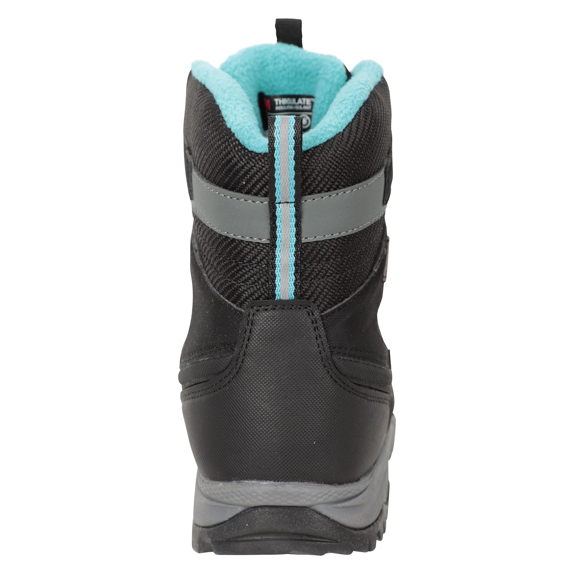 Black - Back - Mountain Warehouse Womens-Ladies Ultra Piste Basher II Waterproof Snow Boots