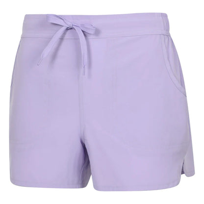 Purple - Side - Mountain Warehouse Womens-Ladies Stretch Swim Shorts