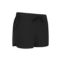 Black - Side - Mountain Warehouse Womens-Ladies Stretch Swim Shorts