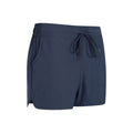 Navy - Side - Mountain Warehouse Womens-Ladies Stretch Swim Shorts