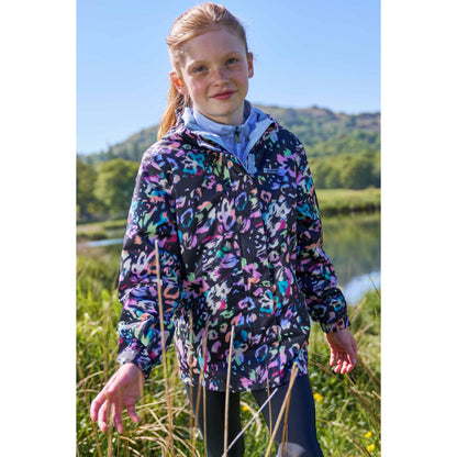 Pink - Front - Mountain Warehouse Childrens-Kids Aries Printed 3 in 1 Jacket