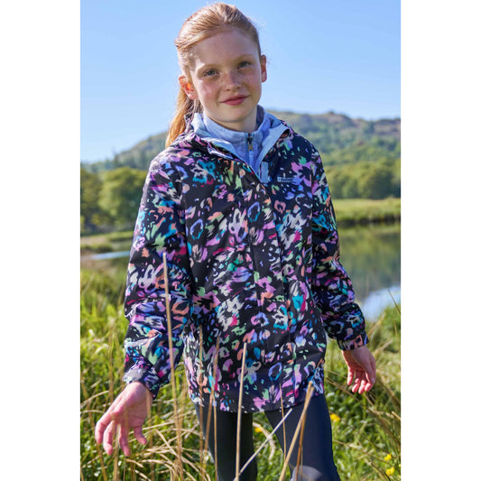 Pink - Front - Mountain Warehouse Childrens-Kids Aries Printed 3 in 1 Jacket