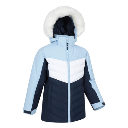Pale Blue - Lifestyle - Mountain Warehouse Childrens-Kids Arctic Water Resistant Ski Jacket