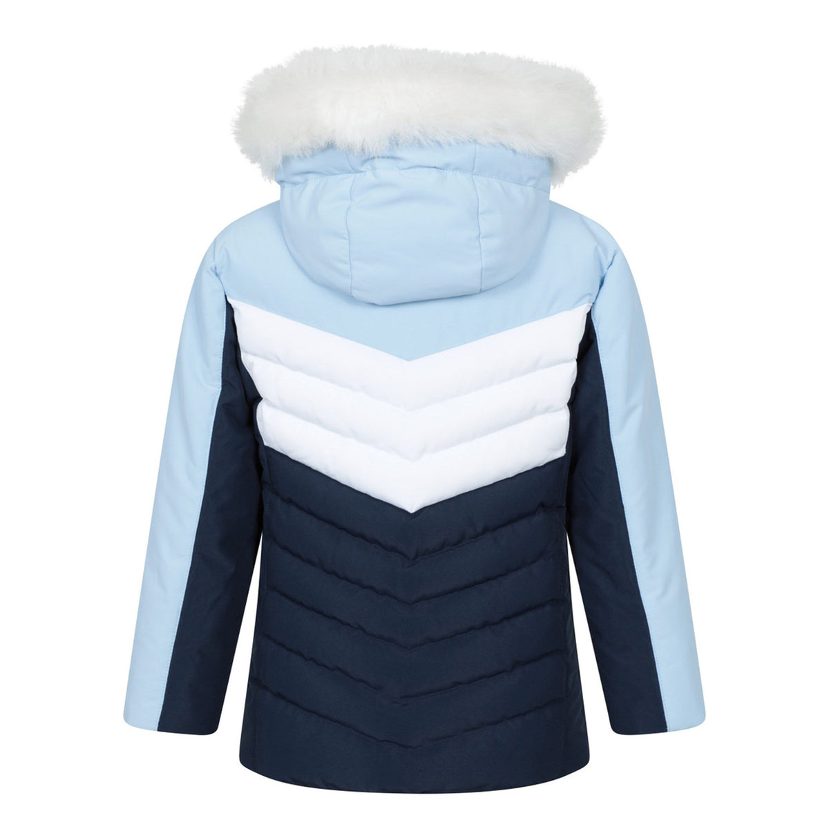 Pale Blue - Back - Mountain Warehouse Childrens-Kids Arctic Water Resistant Ski Jacket