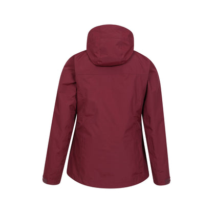 Burgundy - Back - Mountain Warehouse Womens-Ladies Rainforest II Extreme Jacket