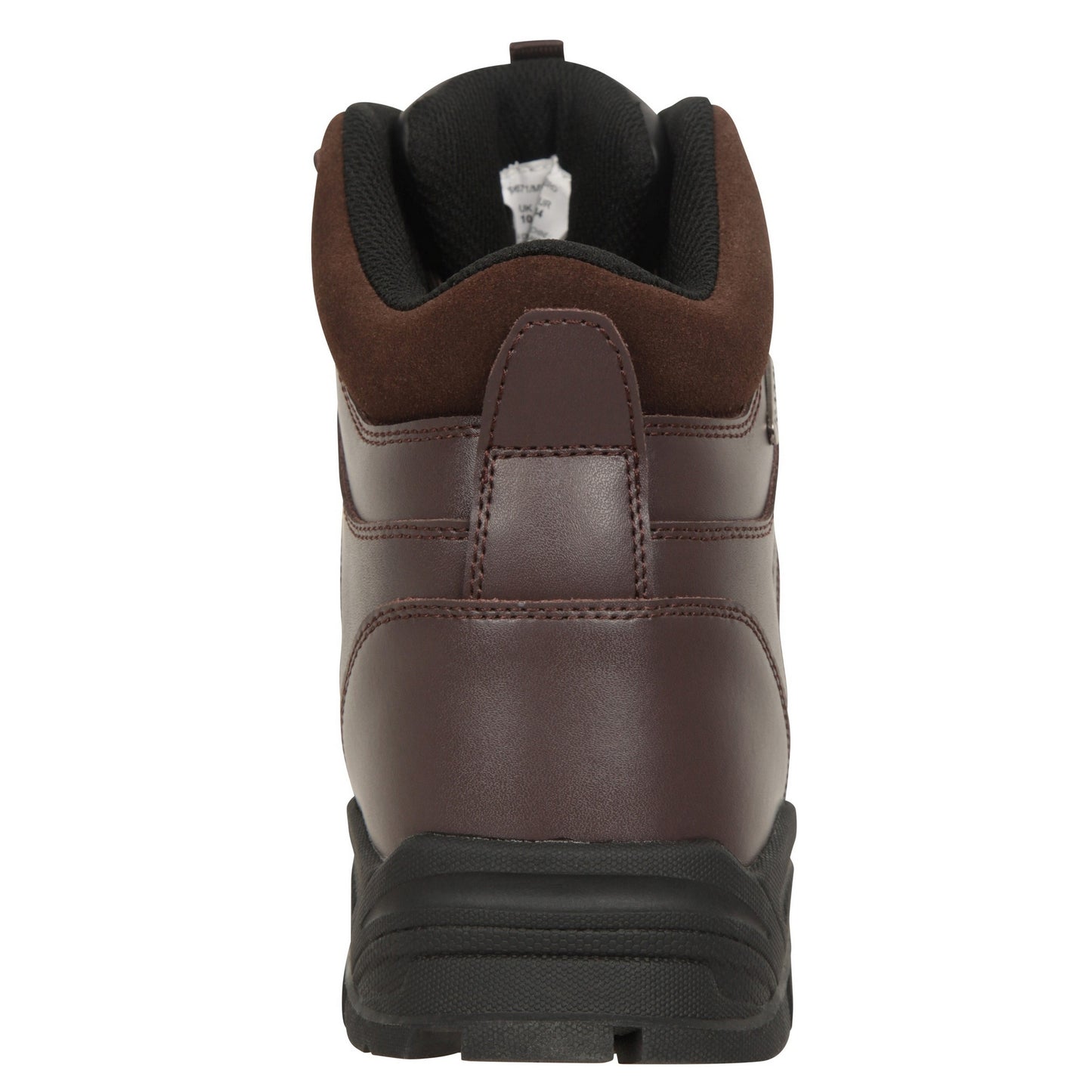 Brown - Back - Mountain Warehouse Mens Latitude II Extreme Leather Waterproof Walking Boots