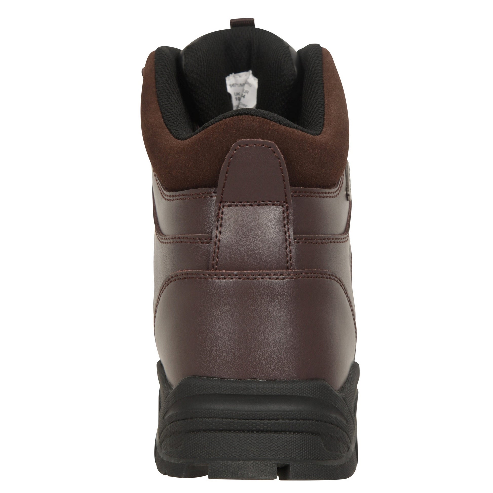 Brown - Back - Mountain Warehouse Mens Latitude II Extreme Leather Waterproof Walking Boots
