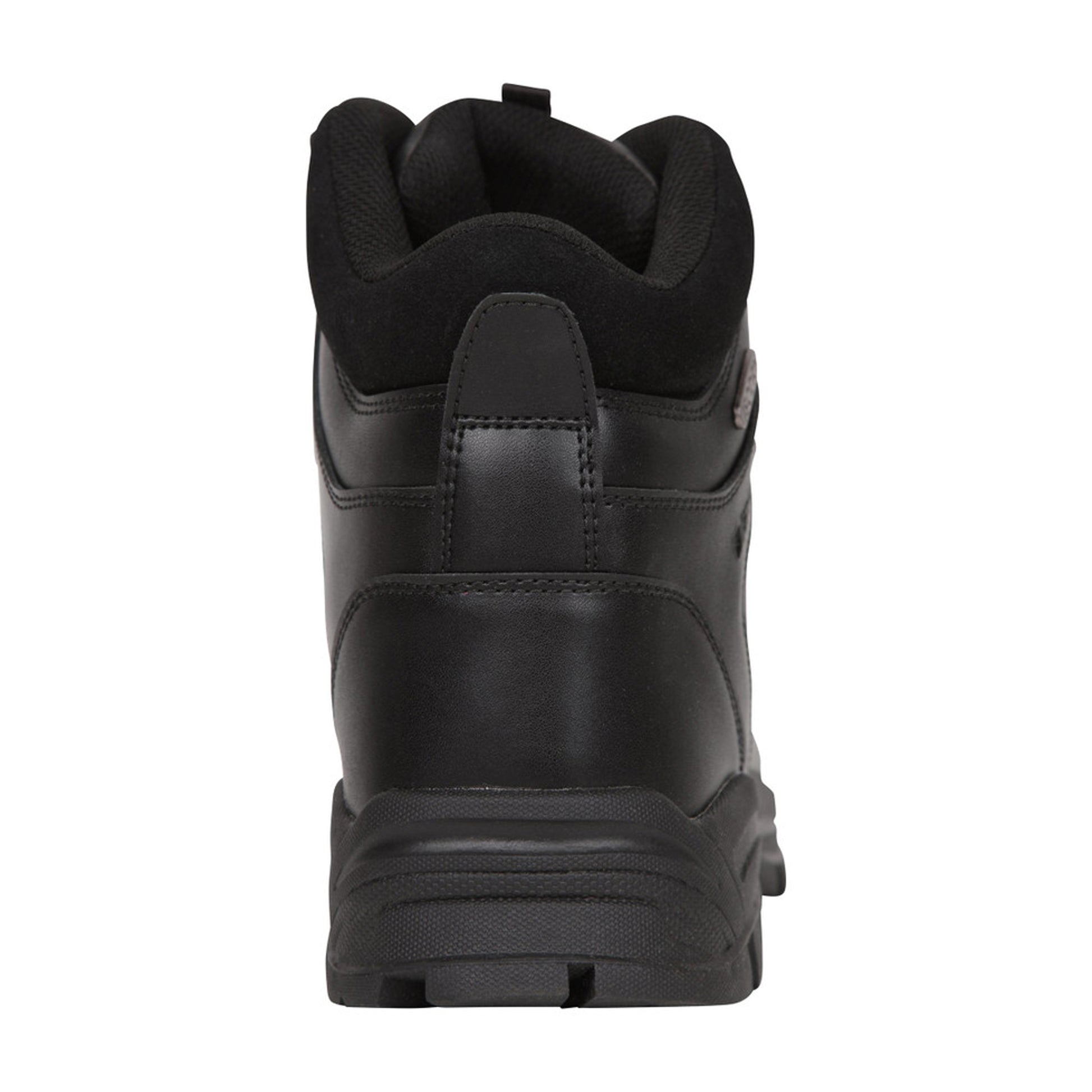 Black - Back - Mountain Warehouse Mens Latitude II Extreme Leather Waterproof Walking Boots