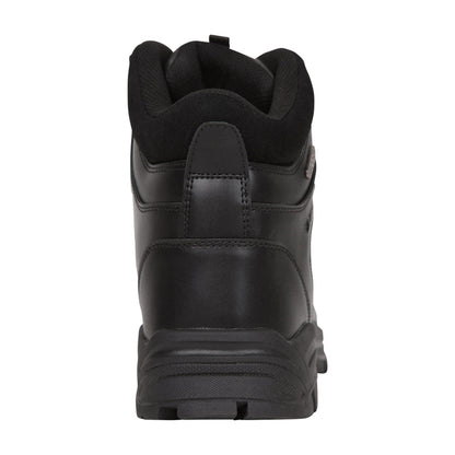 Black - Back - Mountain Warehouse Mens Latitude II Extreme Leather Waterproof Walking Boots