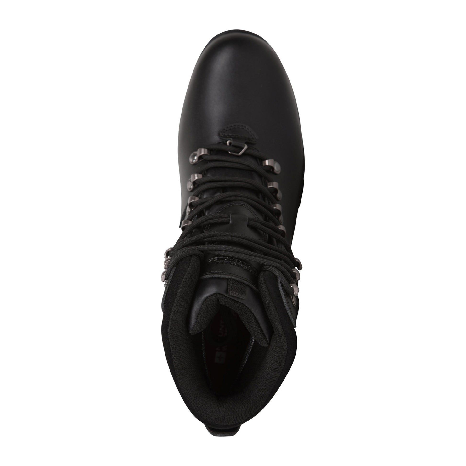 Black - Pack Shot - Mountain Warehouse Mens Latitude II Extreme Leather Waterproof Walking Boots