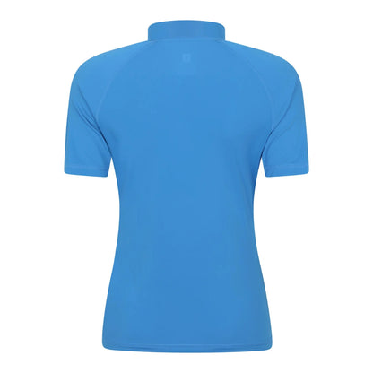 Bright Blue - Back - Mountain Warehouse Womens-Ladies UV Protection Rash Guard