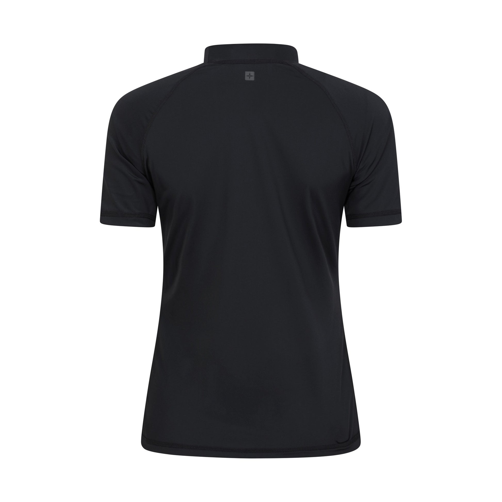 Black - Pack Shot - Mountain Warehouse Womens-Ladies UV Protection Rash Guard