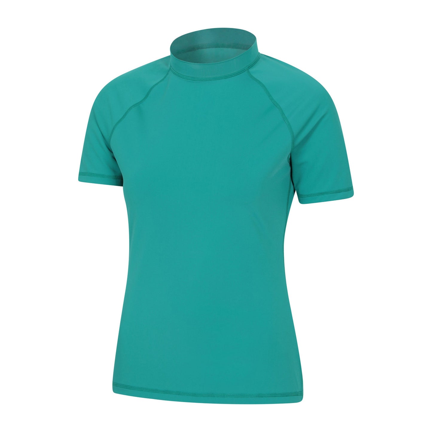 Dark Teal - Side - Mountain Warehouse Womens-Ladies UV Protection Rash Guard