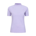 Lilac - Front - Mountain Warehouse Womens-Ladies UV Protection Rash Guard