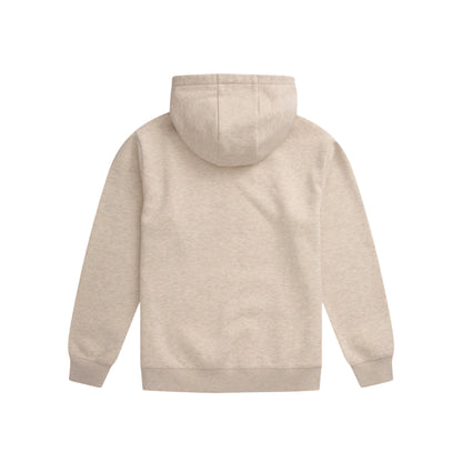 Light Beige - Back - Animal Womens-Ladies Maya Graphic Print Organic Hoodie