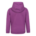 Purple - Back - Mountain Warehouse Childrens-Kids Mountain Snowy Hoodie
