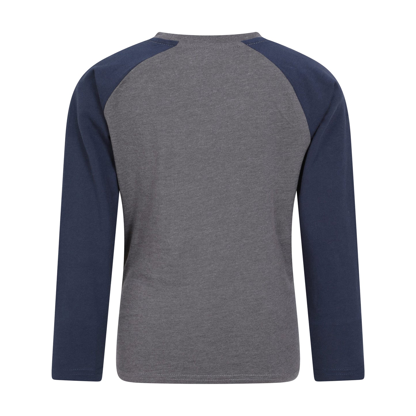 Grey - Back - Mountain Warehouse Childrens-Kids Mountain Landscape Long-Sleeved Top