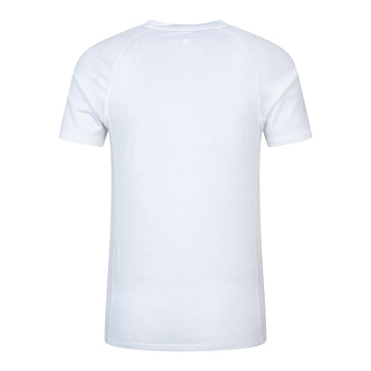 White - Back - Mountain Warehouse Mens Summit II Base Layer Top