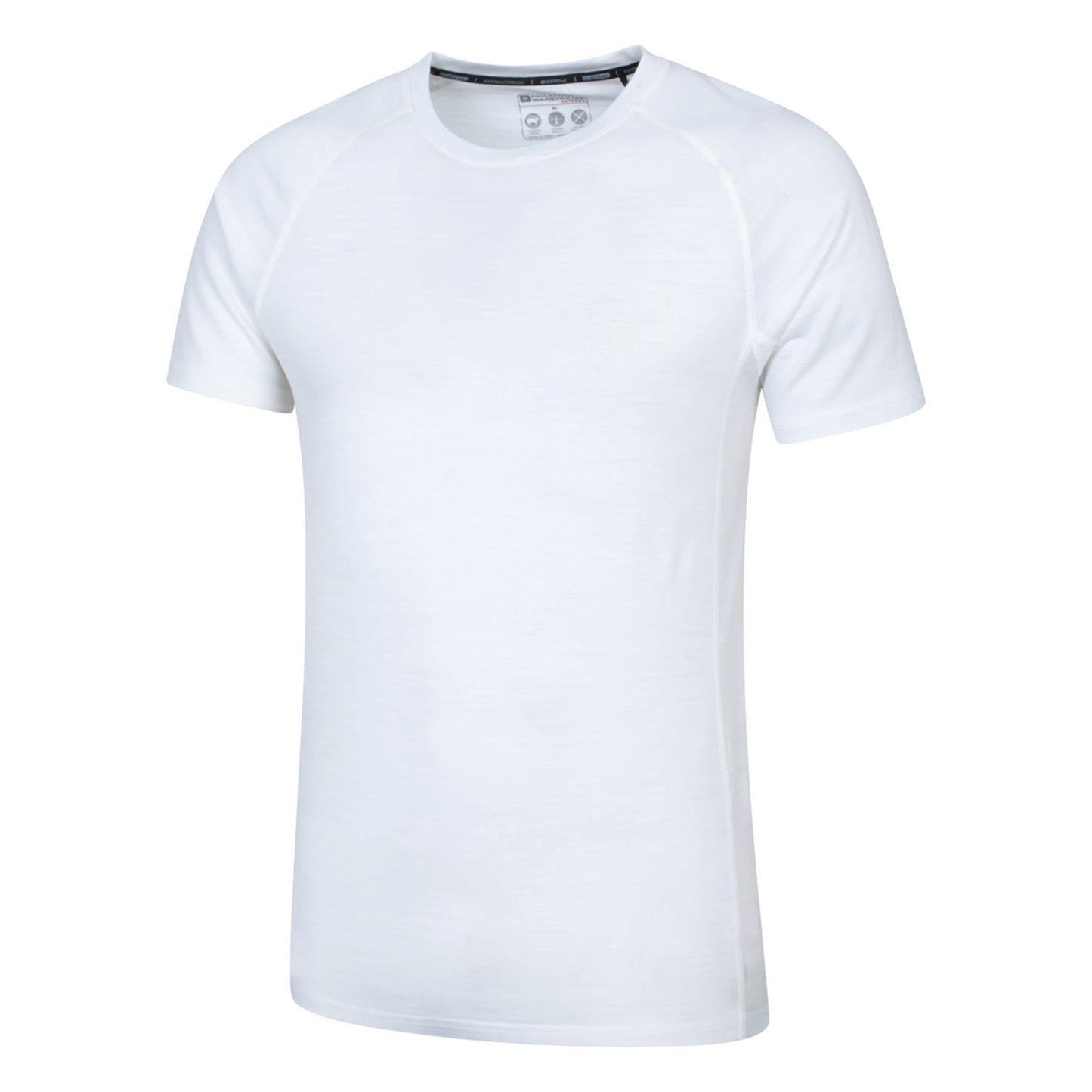White - Lifestyle - Mountain Warehouse Mens Summit II Base Layer Top
