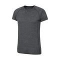 Grey - Side - Mountain Warehouse Mens Summit II Base Layer Top