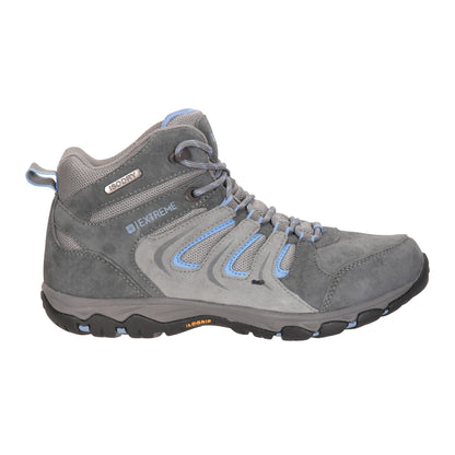 Grey - Side - Mountain Warehouse Womens-Ladies Aspect Extreme Waterproof IsoGrip Walking Boots