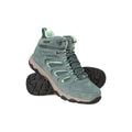 Pale Green - Front - Mountain Warehouse Womens-Ladies Aspect Extreme Waterproof IsoGrip Walking Boots