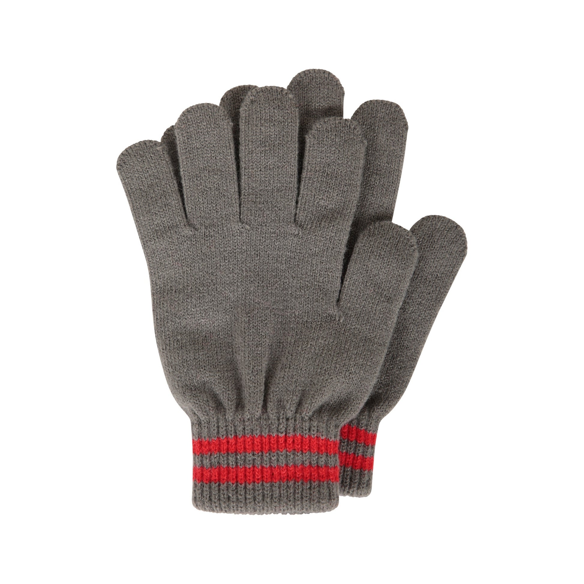 Grey - Lifestyle - Mountain Warehouse Childrens-Kids Trapper Shark Hat And Gloves Set