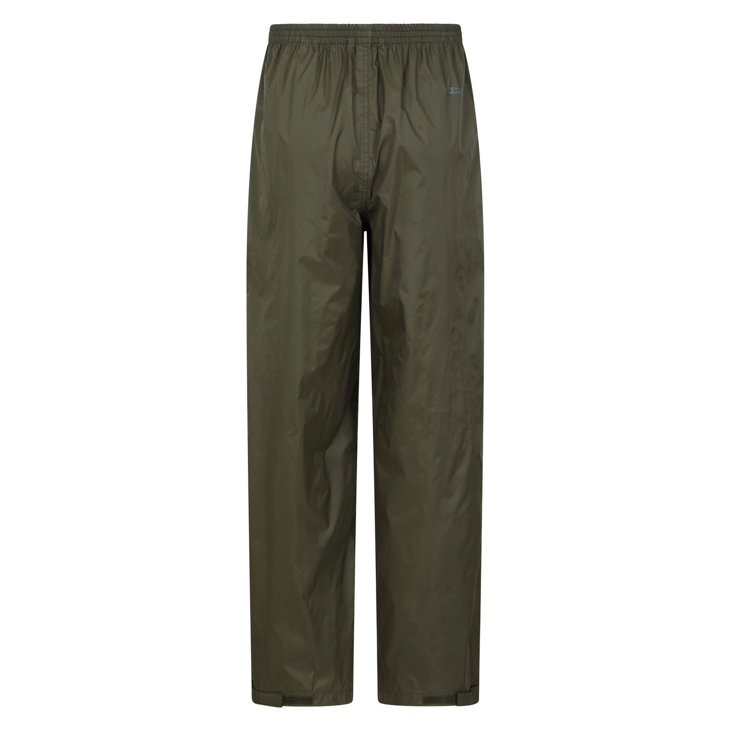Dark Khaki - Back - Mountain Warehouse Mens Pakka Waterproof Over Trousers