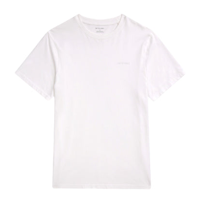 White - Front - Animal Mens Icon Organic T-Shirt