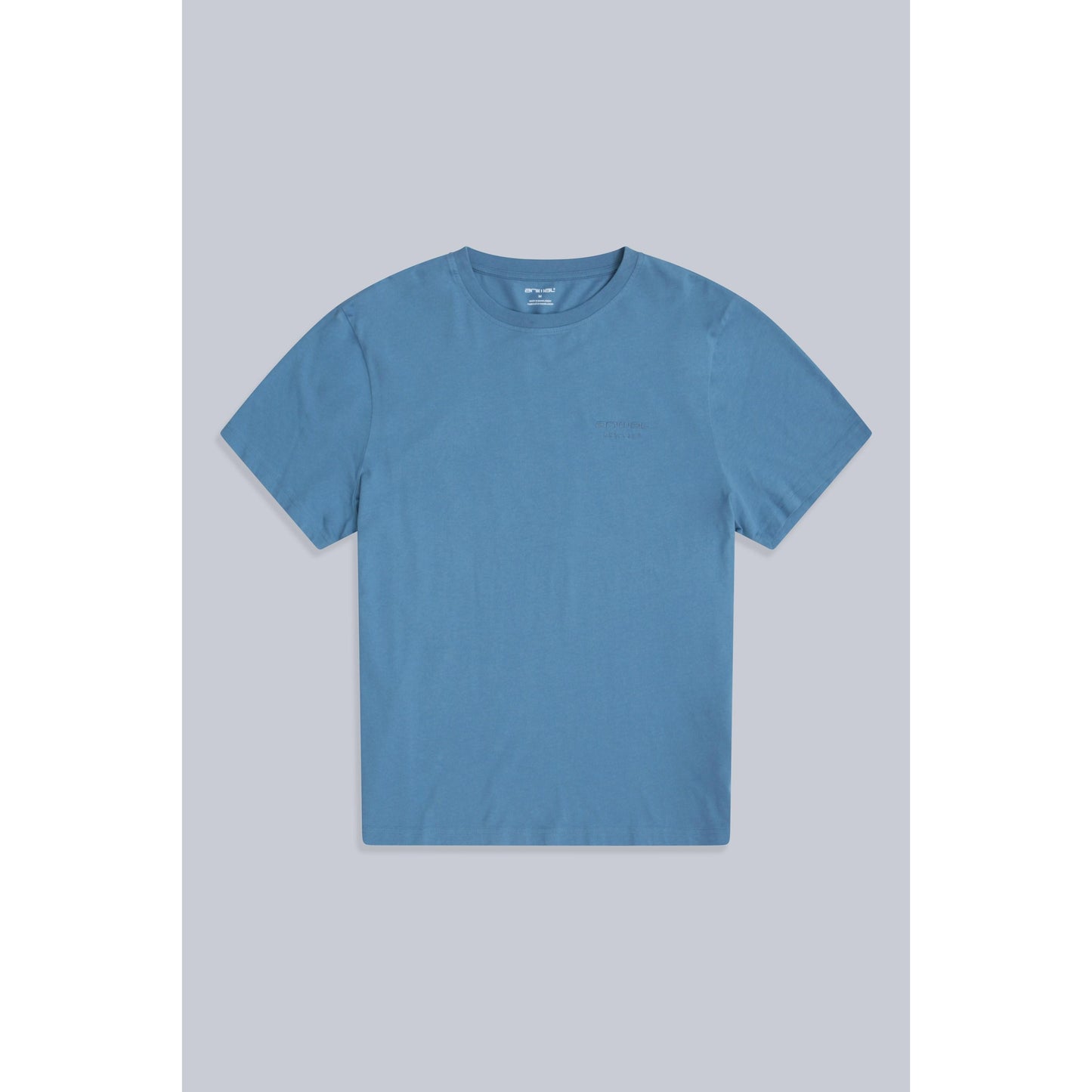 Blue - Front - Animal Mens Icon Organic T-Shirt