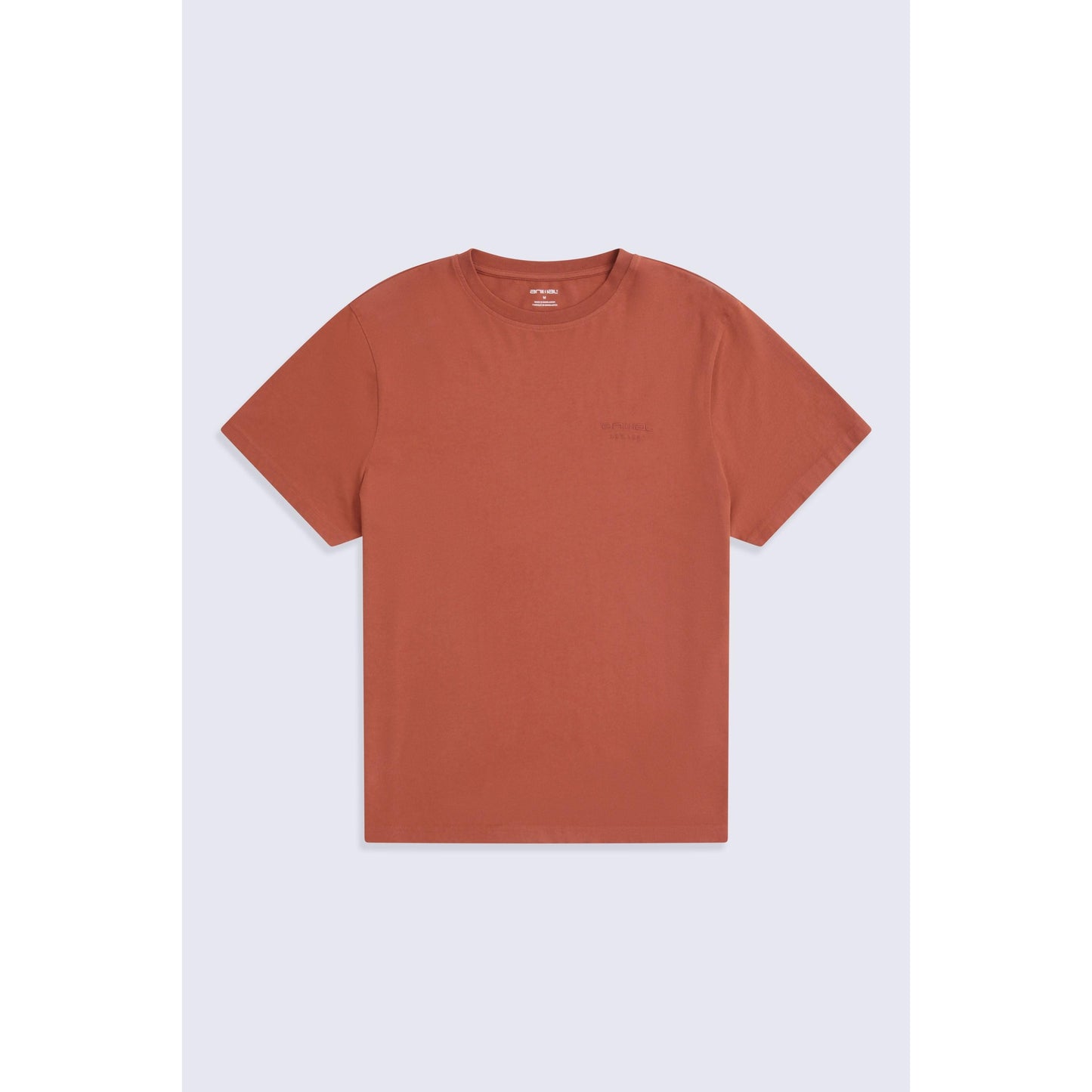 Rust - Front - Animal Mens Icon Organic T-Shirt