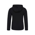 Black - Back - Mountain Warehouse Childrens-Kids Merino Wool Hoodie