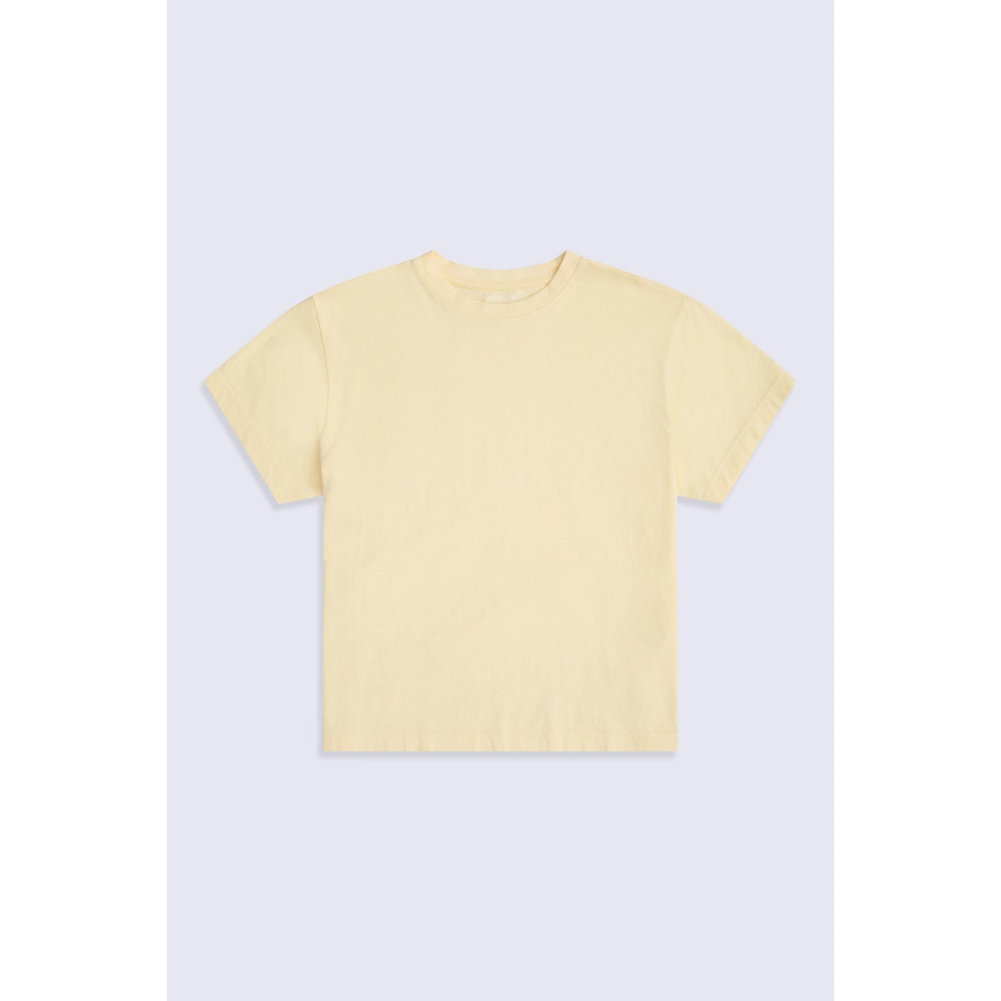 Pale Yellow - Front - Animal Womens-Ladies Idol Relaxed Fit T-Shirt
