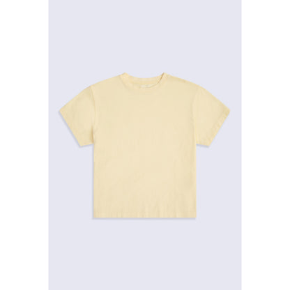 Pale Yellow - Front - Animal Womens-Ladies Idol Relaxed Fit T-Shirt
