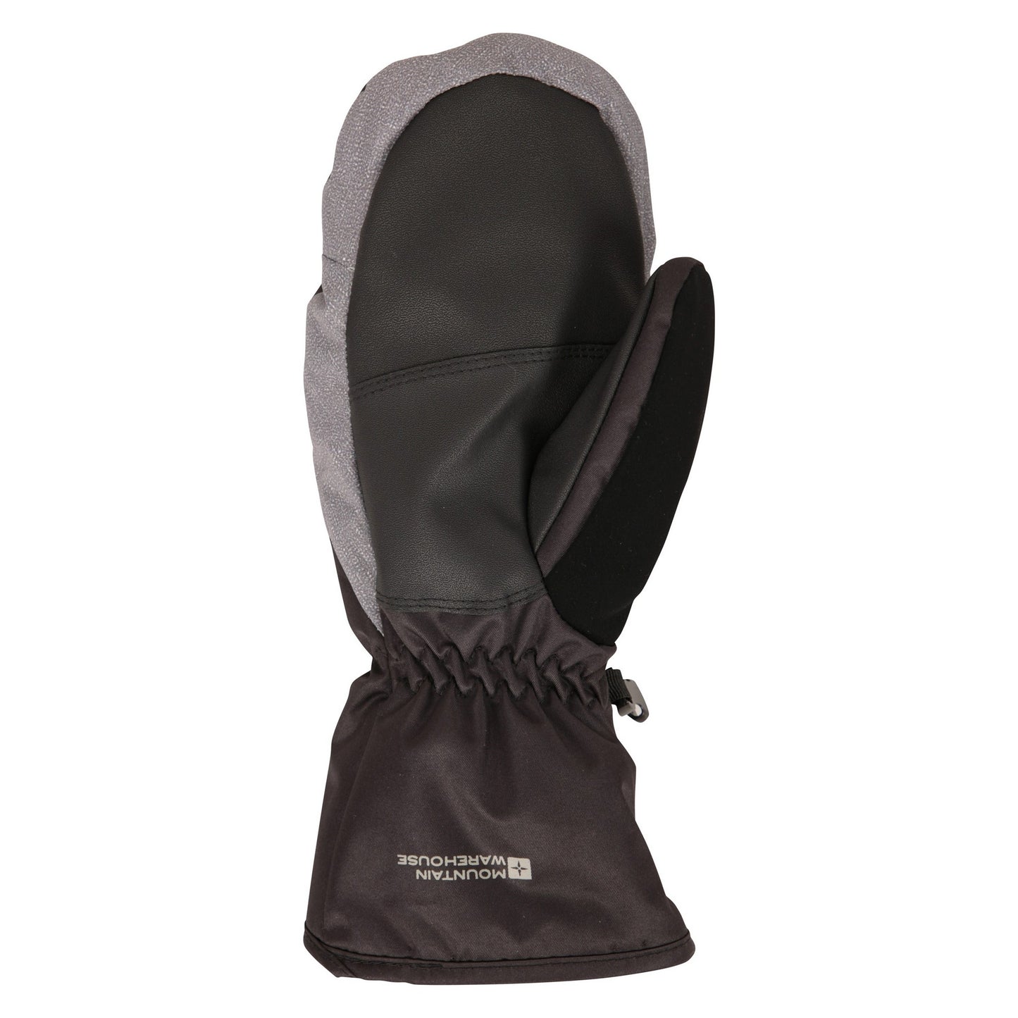 Grey - Back - Mountain Warehouse Mens Pinnacle Extreme Waterproof Ski Mittens
