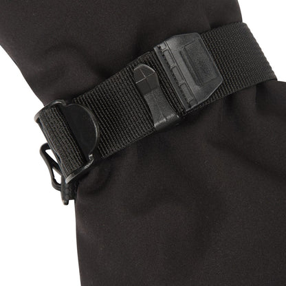 Black - Pack Shot - Mountain Warehouse Mens Extreme Waterproof Softshell Ski Gloves