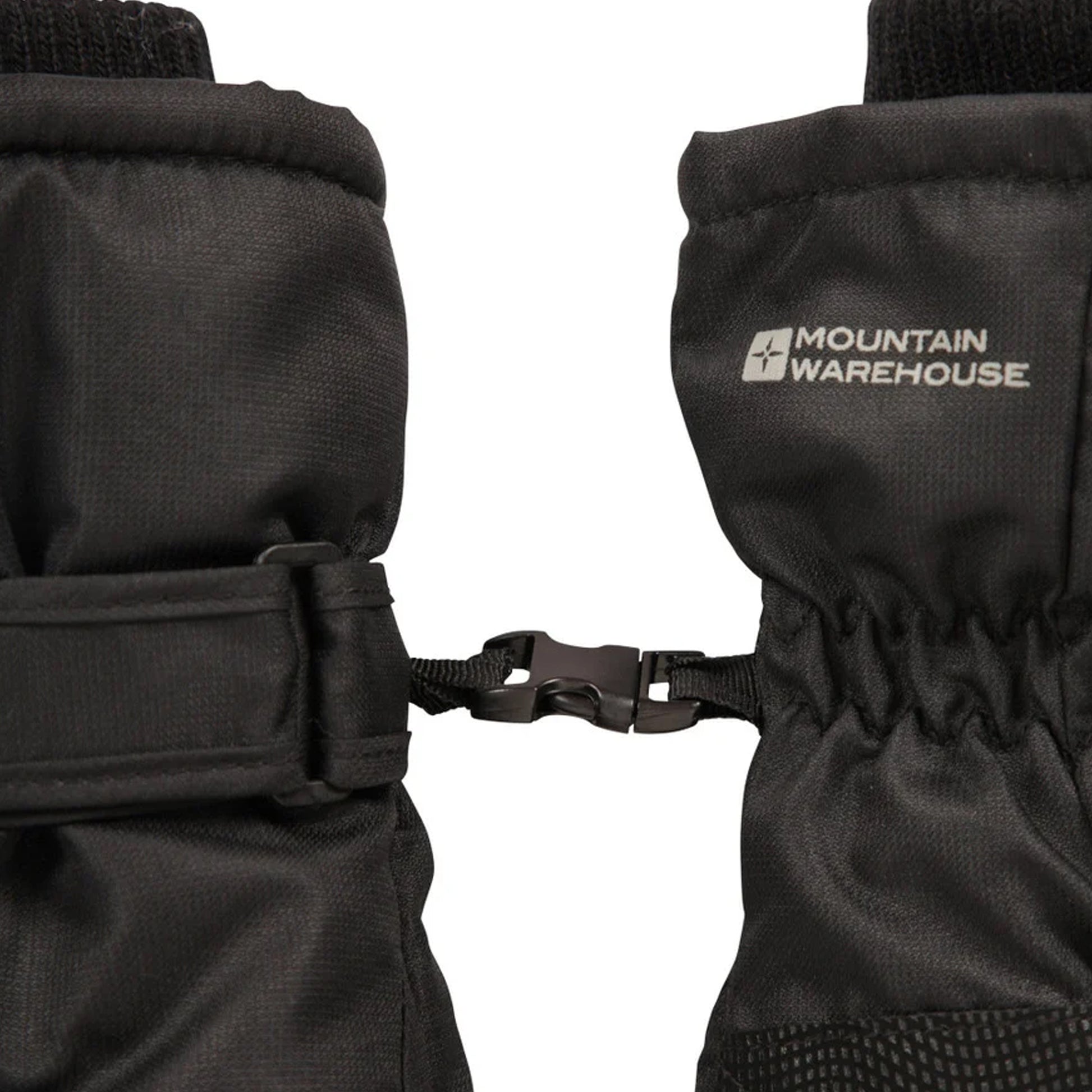 Black - Lifestyle - Mountain Warehouse Mens Isotherm Waterproof Ski Gloves