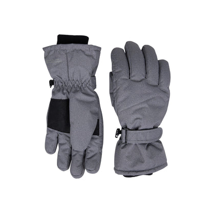 Charcoal - Side - Mountain Warehouse Mens Isotherm Waterproof Ski Gloves